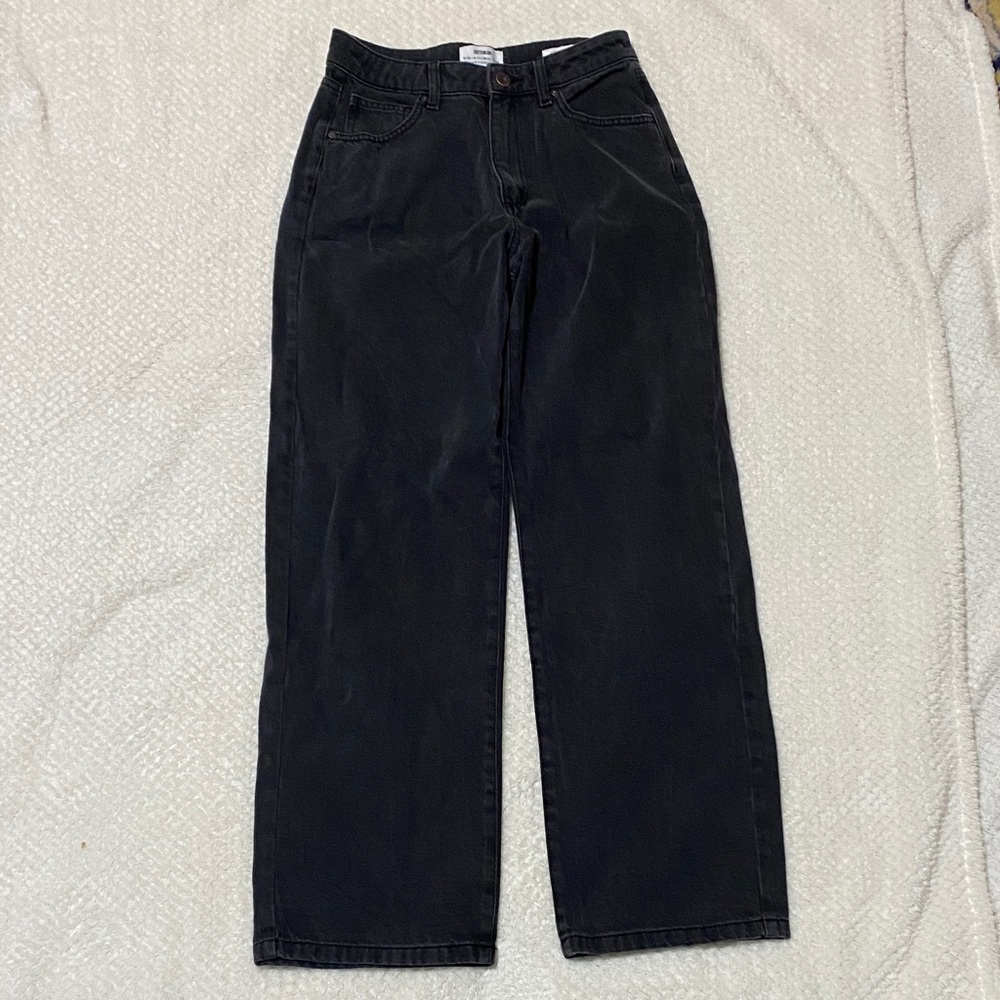 Cotton On Charcoal Loose Straight Jeans